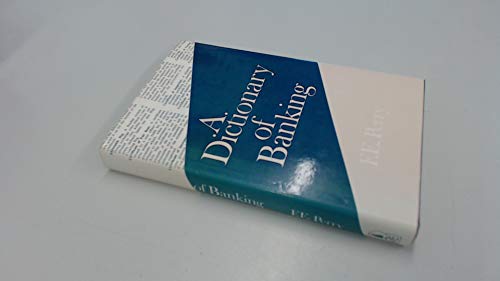 Beispielbild fr Dictionary of Banking zum Verkauf von Victoria Bookshop