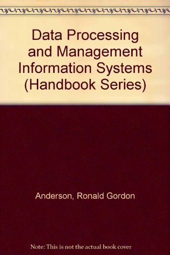 Stock image for Data Processing and Management Information Systems (Handbook Series) for sale by AwesomeBooks