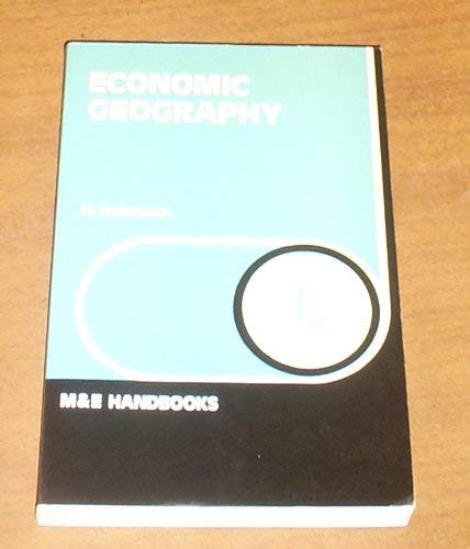 Imagen de archivo de Economic Geography (Handbook S.) a la venta por Kennys Bookstore