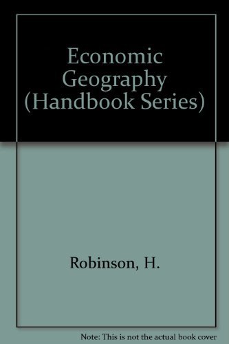 9780712105583: Economic Geography (Handbook Series)