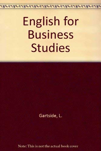Imagen de archivo de English for Business Studies a la venta por WorldofBooks