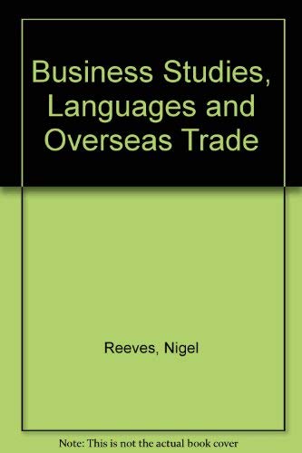 Stock image for Business Studies, Languages and Overseas Trade for sale by Bahamut Media