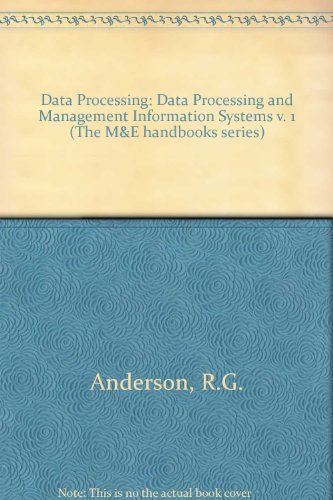 9780712106962: Data Processing and Management Information Systems (v. 1)