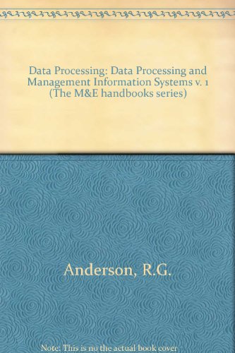 Stock image for Data Processing (The M&E Handbooks Series) (v. 1) for sale by MusicMagpie