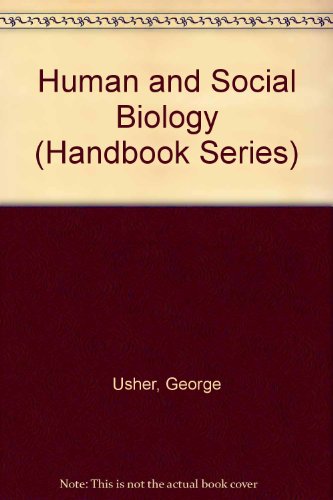 Imagen de archivo de Human and Social Biology (Handbook Series) a la venta por D2D Books