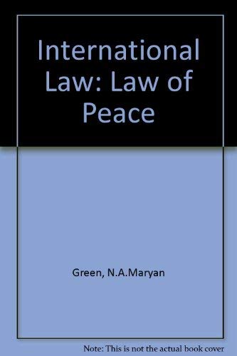 9780712109567: International Law: Law of Peace