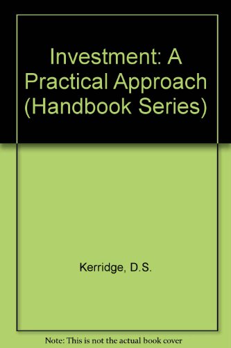 Stock image for Investment: A Practical Approach (Handbook Series) for sale by WorldofBooks