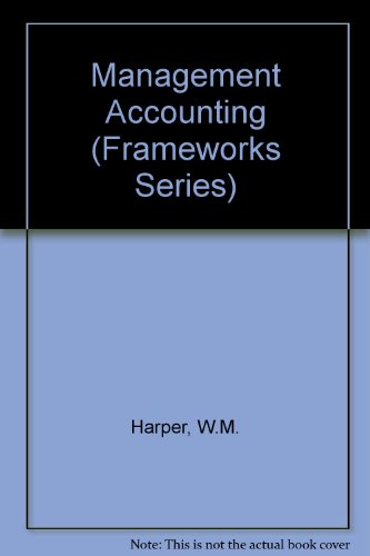 9780712110174: Management Accounting (New Format) (Frameworks Series)