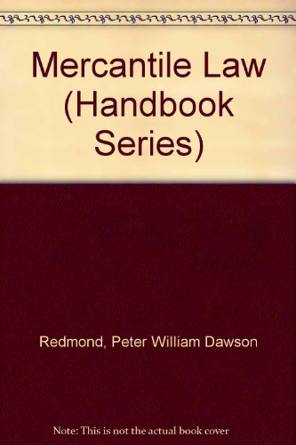 9780712113700: Mercantile law (The M. & E. handbook series)