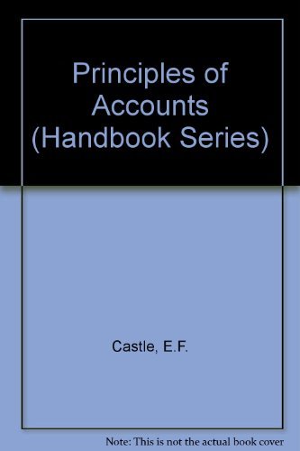 Beispielbild fr Principles of Accounts (Handbook Series) zum Verkauf von WorldofBooks