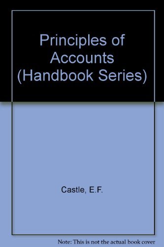 Imagen de archivo de Principles of Accounts (Handbook Series) a la venta por WorldofBooks