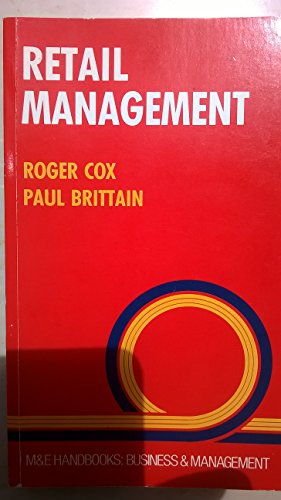 Stock image for Retail Management (The M & E handbook series) for sale by AwesomeBooks