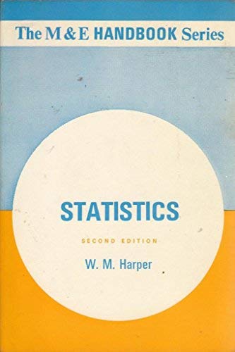 9780712119252: STATISTICS (The M. & E. Handbook Series)