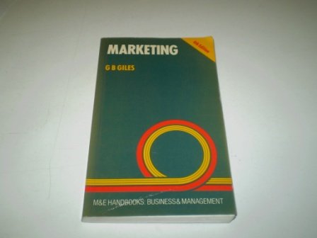 9780712128049: Marketing (Handbook)
