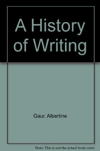 Imagen de archivo de A History of Writing. a la venta por Henry Hollander, Bookseller