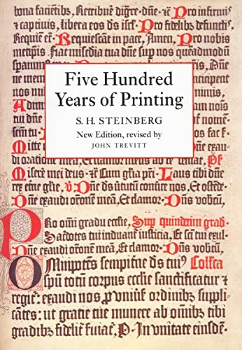 Beispielbild fr Five Hundred Years of Printing zum Verkauf von WorldofBooks