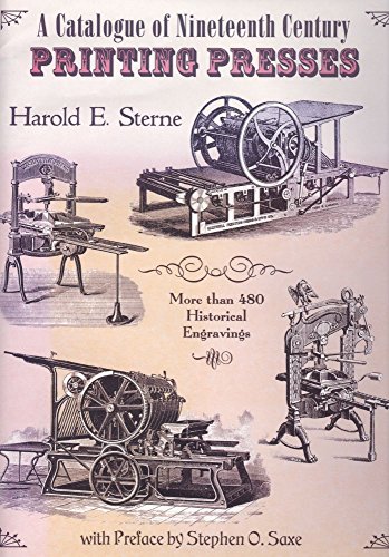 A Catalogue of Nineteenth Century Printing Presses