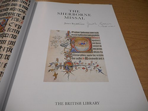Beispielbild fr The Sherborne Missal zum Verkauf von WorldofBooks