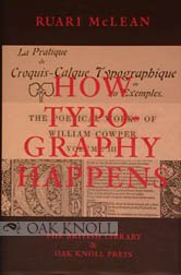 Imagen de archivo de How Typography Happens a la venta por WorldofBooks