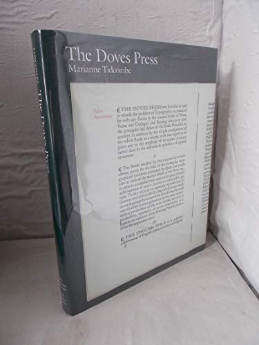 Stock image for The Doves Press for sale by Rob the Book Man