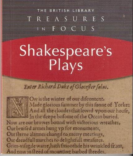 Beispielbild fr SHAKESPEARE'S PLAYS (TREASURES IN FOCUS) [RARE] zum Verkauf von WorldofBooks