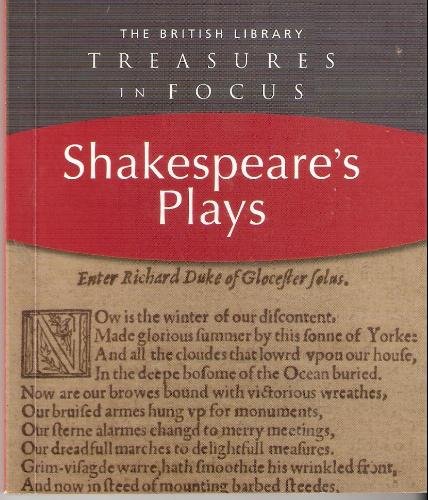 Imagen de archivo de SHAKESPEARE'S PLAYS (TREASURES IN FOCUS) [RARE] a la venta por WorldofBooks