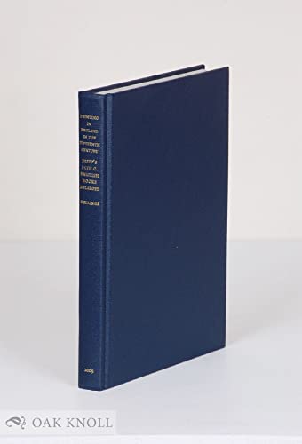 Beispielbild fr Printing in England in the Fifteenth Century: E. Gordon Duff's Bibliography with Supplementary Descriptions Chronologies and a Census of Copies zum Verkauf von Anybook.com