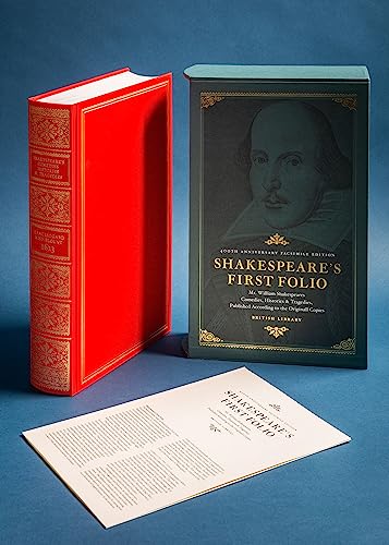 Beispielbild fr Shakespeare's First Folio: 400th Anniversary Facsimile Edition: Mr. William Shakespeares Comedies, Histories & Tragedies, Published According to the Original Copies zum Verkauf von Revaluation Books