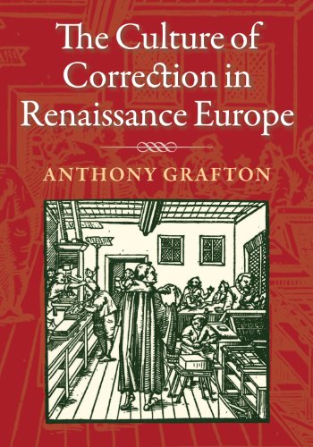 9780712358453: The Culture of Correction in Renaissance Europe