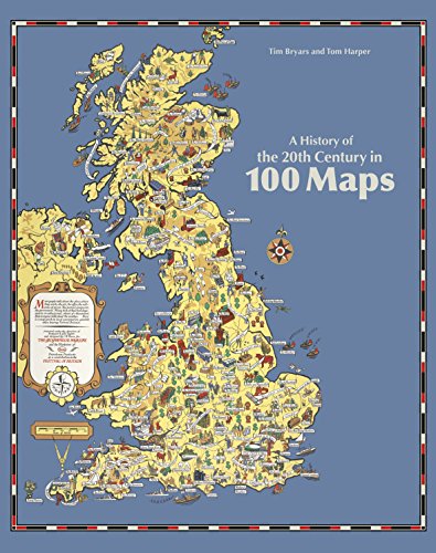 9780712358569: A History of the 20th Century in 100 Maps