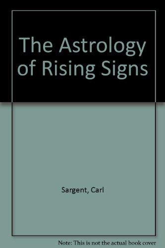 Stock image for The Astrology of Rising Signs for sale by AwesomeBooks