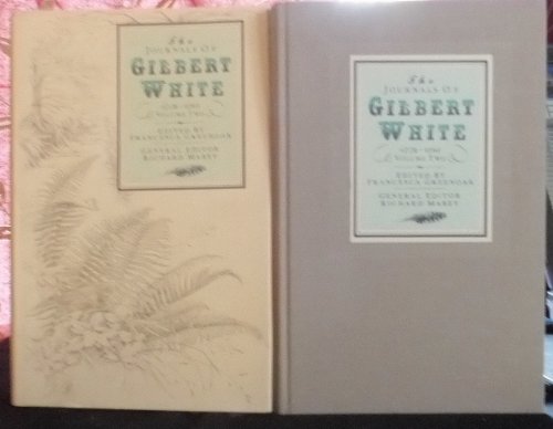 Imagen de archivo de The Journals of Gilbert White : 1774 - 1783 . Volume 2: 1774-84 v. 2 a la venta por AwesomeBooks