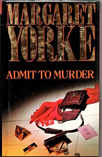 Stock image for Admit to Murder for sale by WorldofBooks