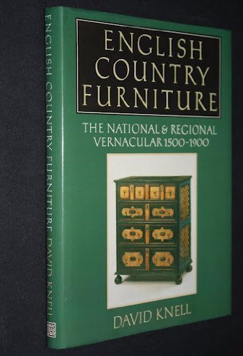 9780712639439: English Country Furniture: National and Regional Vernacular, 1500-1900