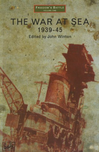 Stock image for The War At Sea: 1939-45: The War at Sea, 1939-45 v. 1 for sale by AwesomeBooks