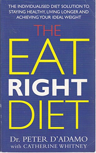 Beispielbild fr The Eat Right Diet zum Verkauf von Better World Books