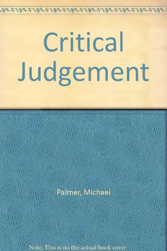 9780712679824: Critical Judgement