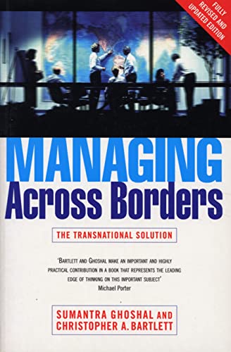 Stock image for Managing Across Borders for sale by Ammareal