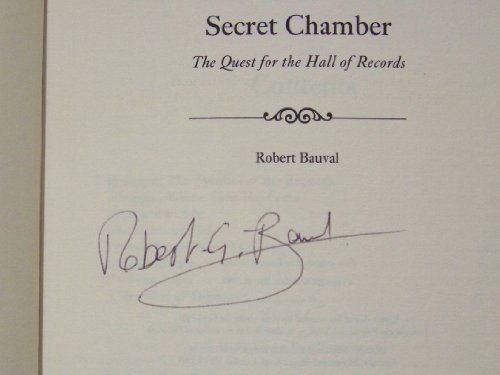 9780712680486: Secret Chamber: The Quest for the Hall of Records