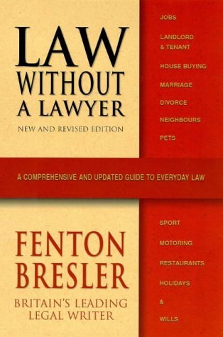 Beispielbild fr Law without a Lawyer zum Verkauf von AwesomeBooks