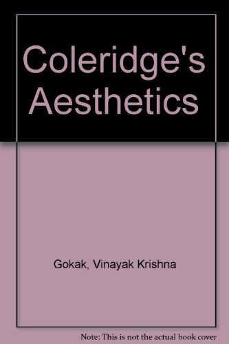 9780712801249: Coleridge's Aesthetics