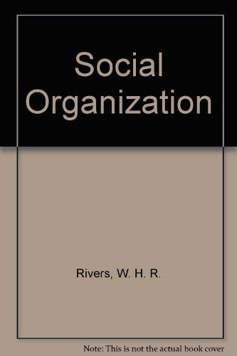 Stock image for Social organization, for sale by Best and Fastest Books