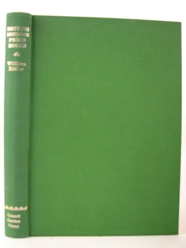 Beispielbild fr British Modern Press Books: A Descriptive Checklist of Unrecorded Items zum Verkauf von Cambridge Rare Books