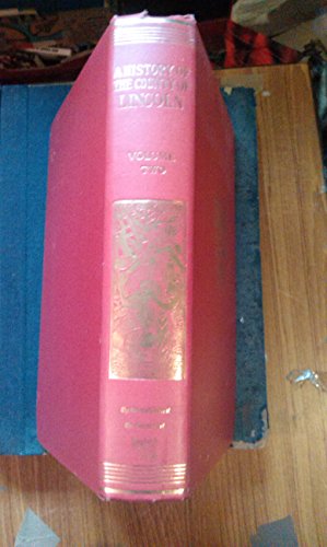 The Victoria History of the County of Lincolshire Volume Two