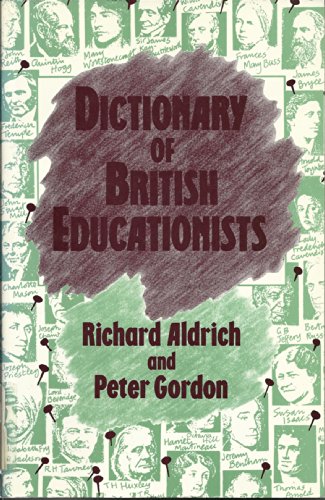 Dictionary of British Educationists