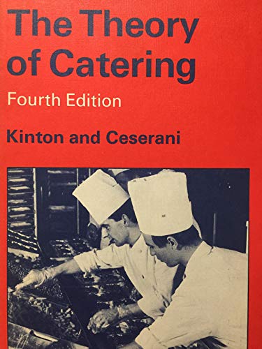 9780713101935: The Theory of Catering