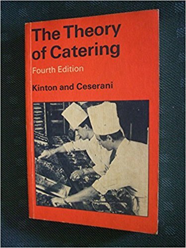 9780713102703: The theory of catering