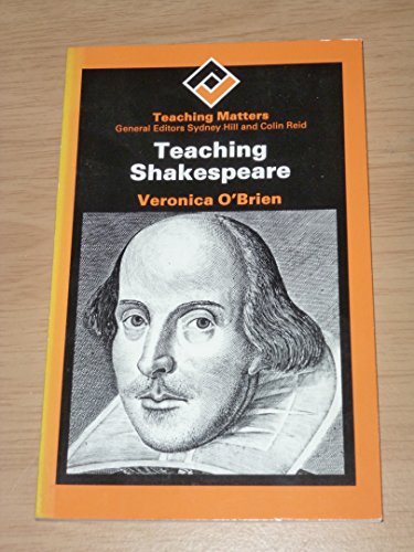 Beispielbild fr Teaching Shakespeare (Teaching Matters S.) zum Verkauf von WorldofBooks