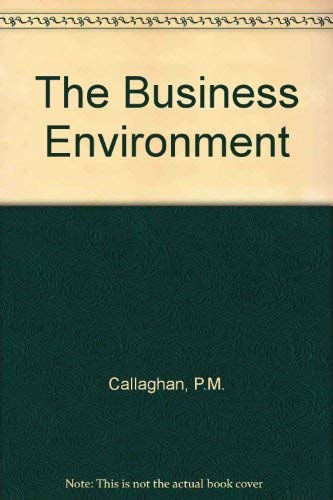 9780713107265: The Business Environment