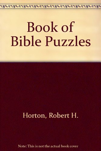 9780713110616: Book of Bible Puzzles